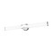 Z-Lite Cooper Vanity, 1-Light, 32 In.W x 4 In.L x 4.75 In.H, Chrome /Frosted 1010-32W-CH-LED - alternate 8